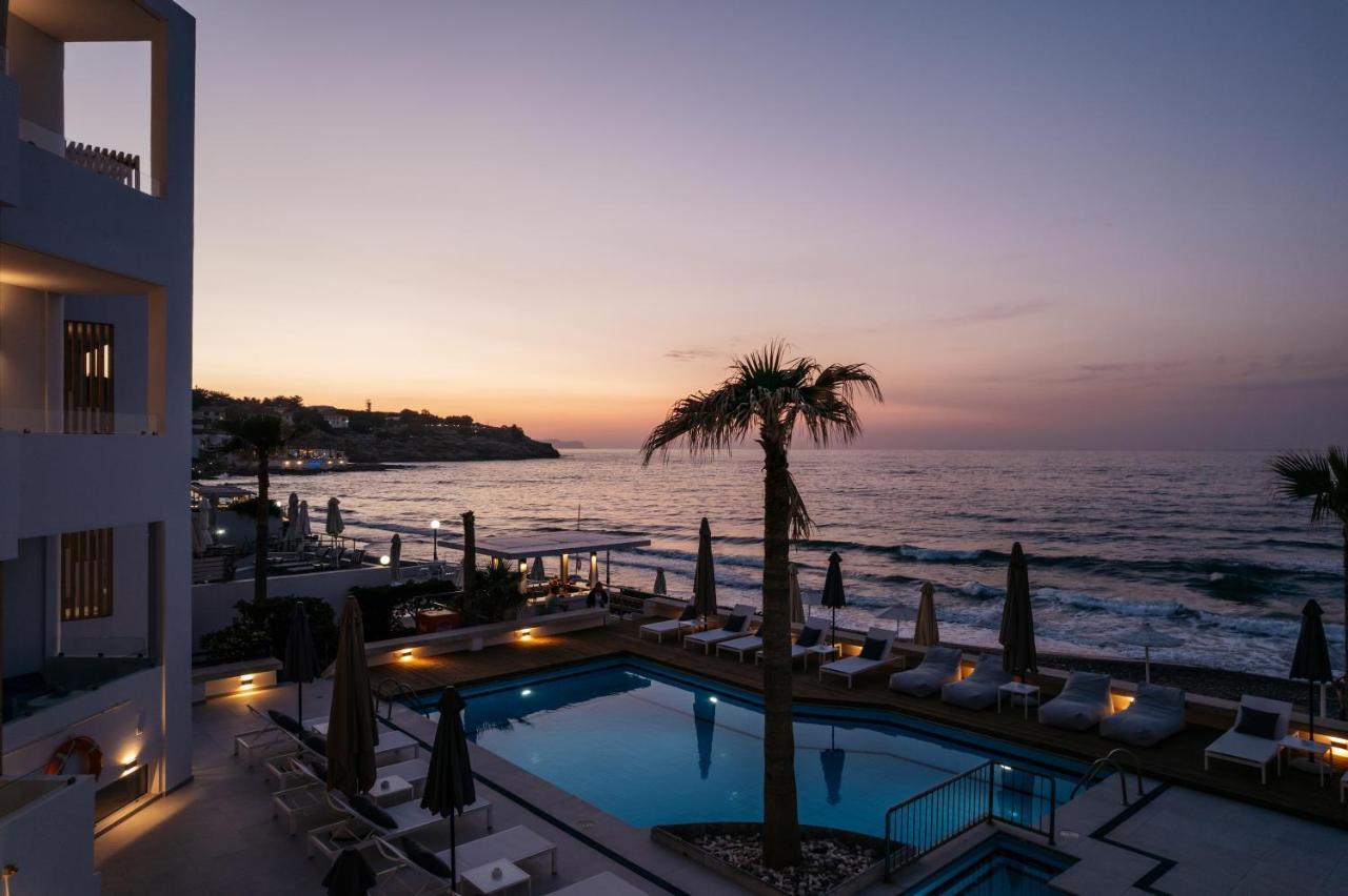 Petradi Beach Lounge Hotel Rethymnon Exterior foto