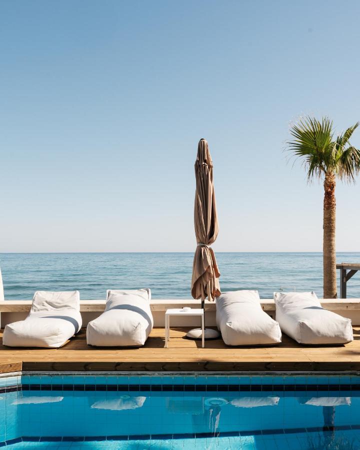 Petradi Beach Lounge Hotel Rethymnon Exterior foto