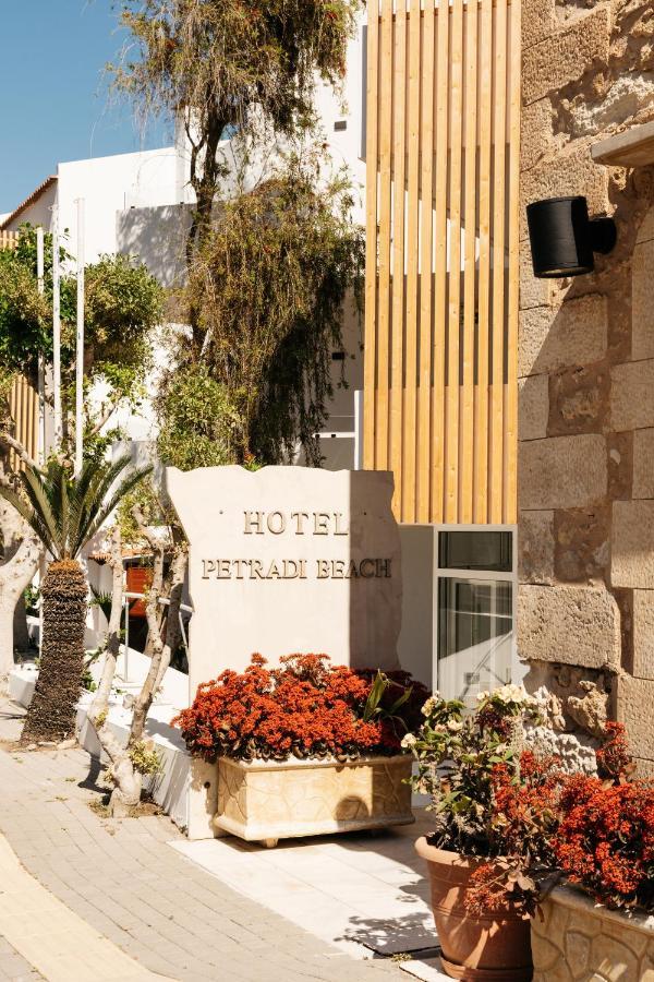 Petradi Beach Lounge Hotel Rethymnon Exterior foto