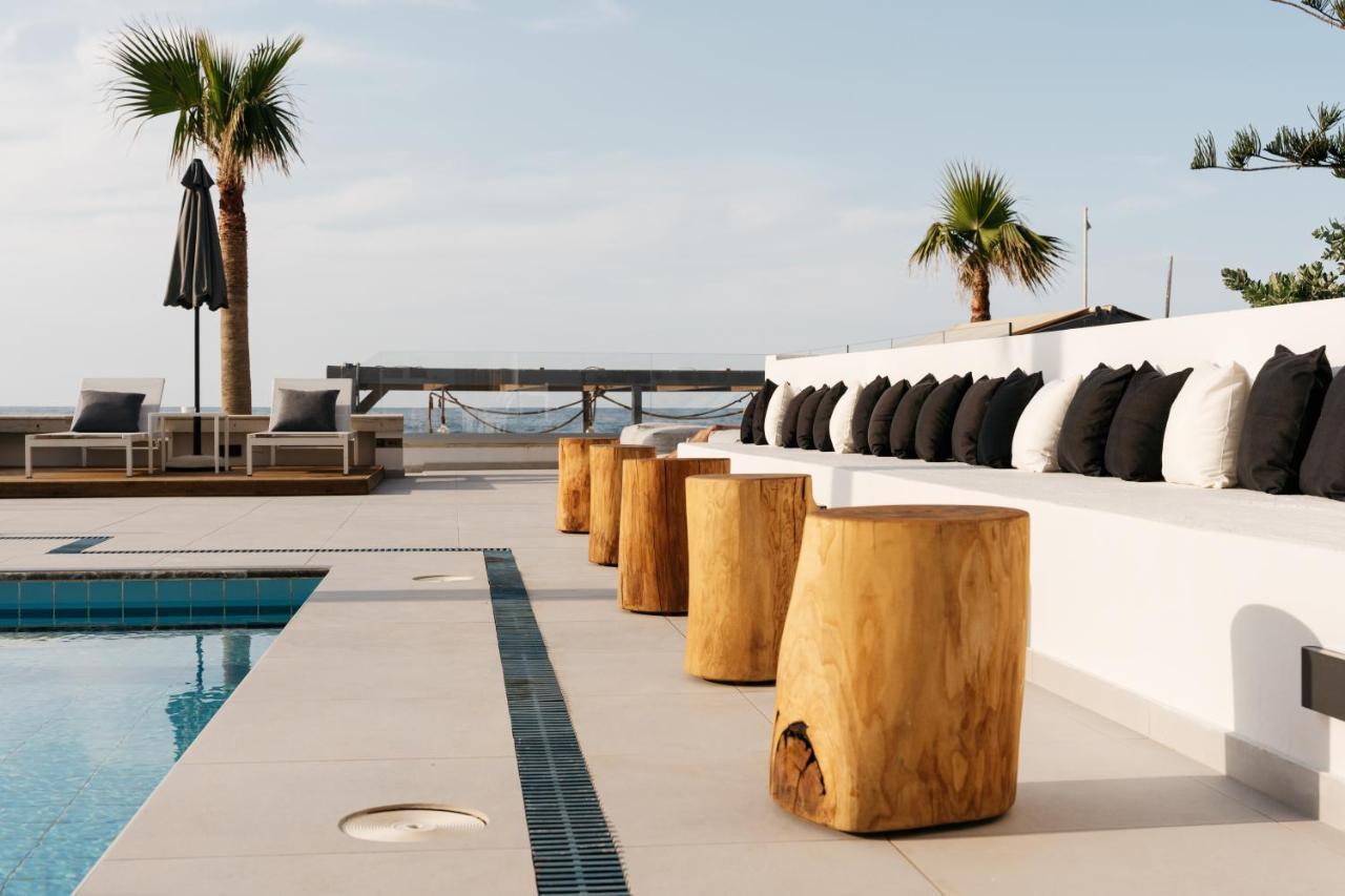 Petradi Beach Lounge Hotel Rethymnon Exterior foto